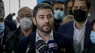 Nikosz Androulakisz, a görög ellenzéki szocialista Pasok párt vezetője, akit szintén megfigyeltek