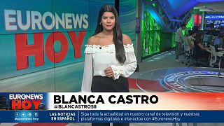 Blanca Castro presenta este jueves 25 de agosto Euronews hoy