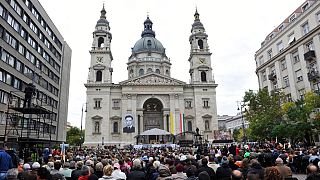 Macarista'ın başkenti Budapeşte'deki Katolik Aziz Stephen Katedrali