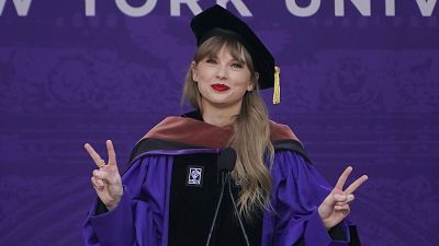 Taylor Swift received an honorary degree from NYU earlier this year