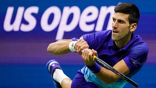 Archives : Novak Djokovic, lors de l'édition 2021 de l'US Open