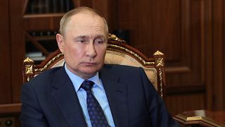 Vlagiymir Putyin orosz elnök 2022. augusztus 25-én, Moszkvában