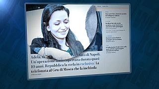 Ausschnitt aus dem Bericht der italienischen Zeitung La Repubblica