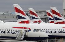 A British Airways gépei a londoni Heathrow reptéren
