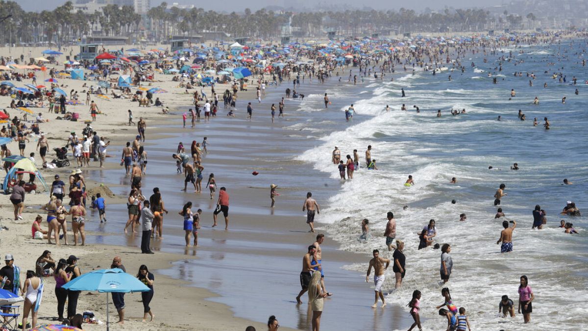 ABD'nin Kaliforniya eyaletindeki Santa Monica plajı