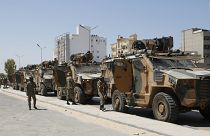 نیروهای ارتش لیبی در خیابان‌های طرابلس