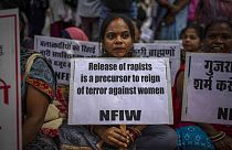 Protestas en la India por la liberación de 11 hombres condenados por la violación en grupo de una mujer musulmana