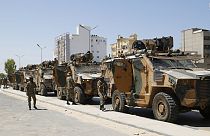 Ливийские военные на улицах Триполи. 27 августа 2022.