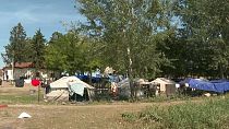مخيم للاجئين شمال صربيا