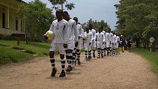 Nova escola de futebol criada pelo Parque Nacional Virunga