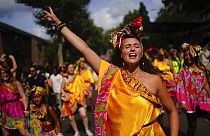 Sono tornati i colori del "Notting Hill Carnival". (Londra, 28.8.2022)