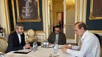دیدار دوجانبه علی باقری، رییس هیات مذاکره‌کننده ایران و انریکه مورا، نماینده اتحادیه اروپا در مذاکرات احیای برجام