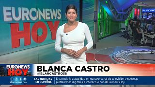 Blanca Castro presenta Euronews Hoy este lunes 29 de agosto.