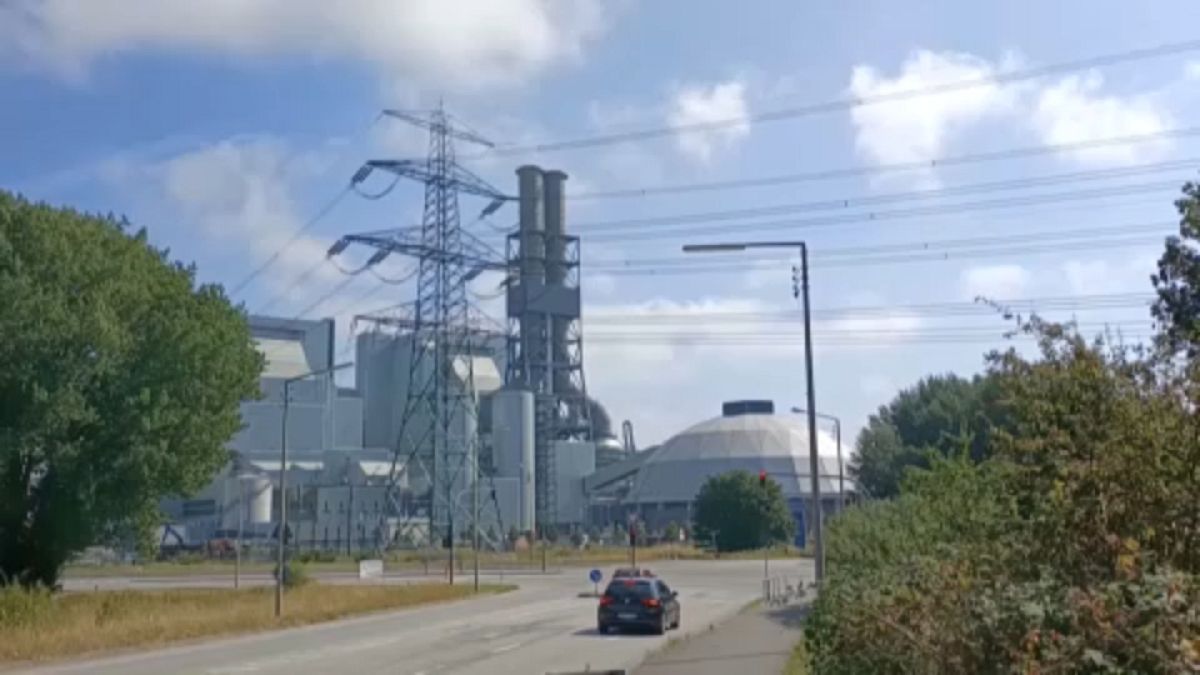 La centrale a carbone di Moorburg, nel nord della Germania. 