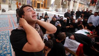 Trauernder Anhänger Al-Sadrs