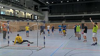 Saporischschja spielt in der deutschen Handball-Liga