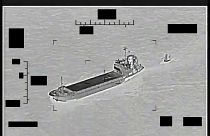 تعقیب ناوچه شهد بازیاری از سوی ناوگان پنجم نیروی دریایی آمریکا در خلیج فارس
