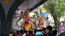 Фестивалья «Ганеша-чатуртхи» в Мумбаи