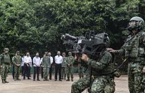 بازدید تسای اینگ ون، زئیس جمهور تایوان از ارتش