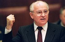 Archives : Mikhaïl Gorbatchev, le 14 janvier 1991 à Moscou