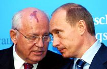 Michail Gorbatschow mit Wladimir Putin