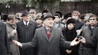 Михаил Горбачев в Вильнюсе. Январь 1990 года