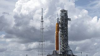 az Orion űrhajó a Kennedy Űrközpontban