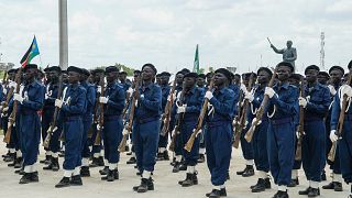 South Sudan's former rebels join unified army