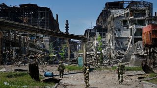 آثاری از ویرانی جنگ در اوکراین