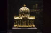 The medieval Dome Reliquary (13th century) of the Welfenschatz