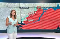 Sasha Vakulina presenta el Mapa de la guerra.