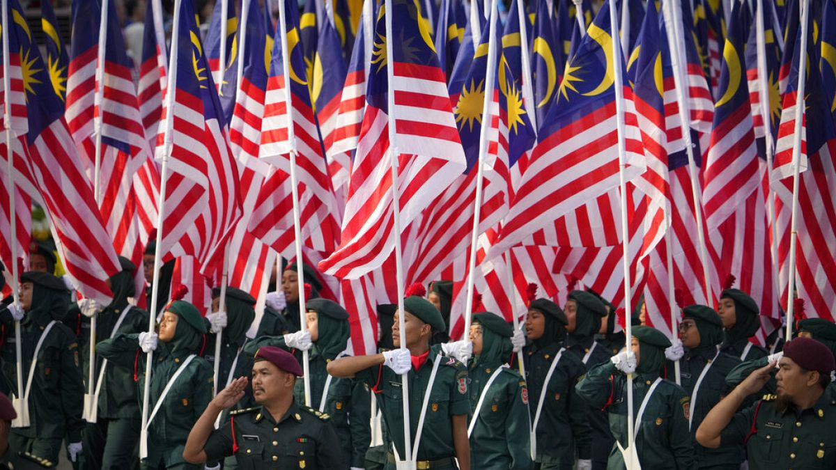 Défilé militaire à Kuala Lumpur (31/08/2022)