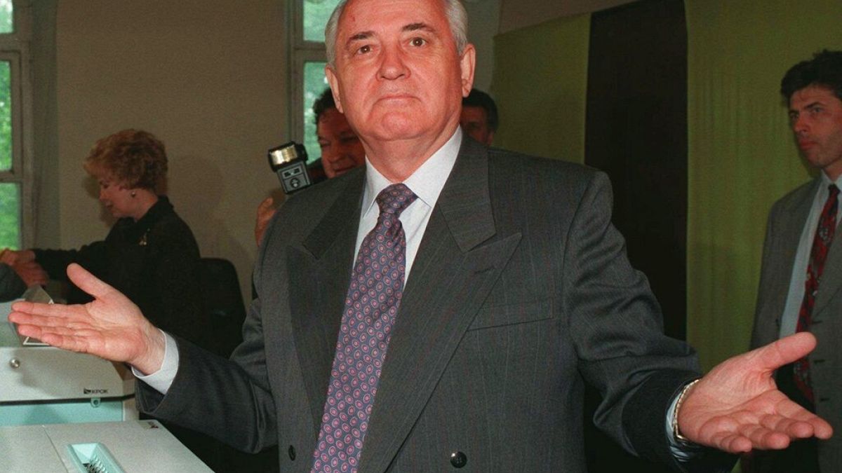 Gorbatschow im Juni 1996 in Moskau