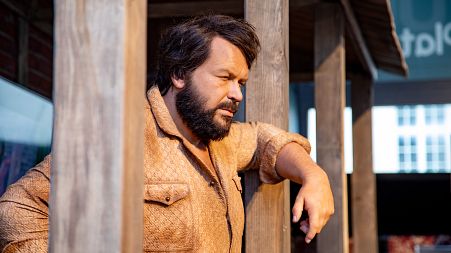 Life size figure of Bud Spencer in the Bud Spencer Museum, Berlin