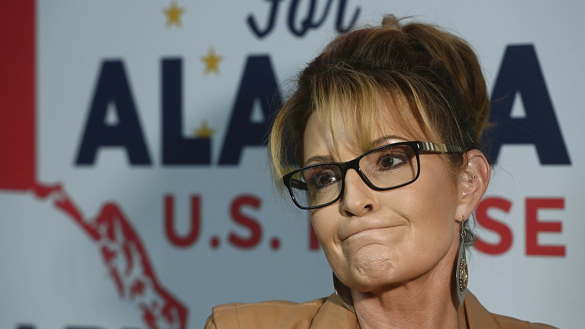 La exgobernadora de Alaska, Sarah Palin 