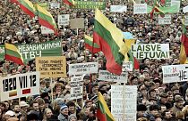 Lituania proclamó su independencia en 1990.