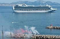 A 2019 protest against the pollution caused by cruise ships. In 2022, 50,000 people have signed an anti-cruise petition in Marseille