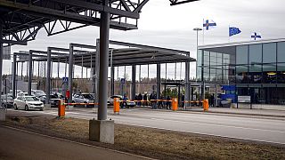 Συνοριακό πέρασμα από την Ρωσία στη Φινλανδία