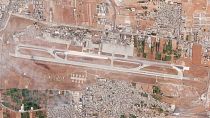 تصویر ماهواره‌ای از فرودگاه بین‌المللی حلب پس از حمله اسرائیل