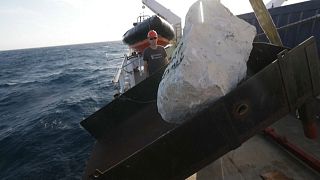 Greenpeace drops boulders at sea, calls for ban on bottom trawling