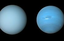 Güneş Sistemi'nin en uzak gezegenleri Uranüs ve Neptün