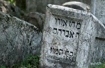 Bosna'da bir Yahudi mezarlığı