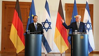 روسای جمهور اسرائیل و آلمان 