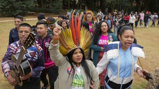 Протест против насилия над представителями коренных народов