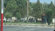 Cercanías de la embajada rusa en Afganistán. 