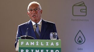 Prime minister Antonio Costa makes announcement on inflation support package