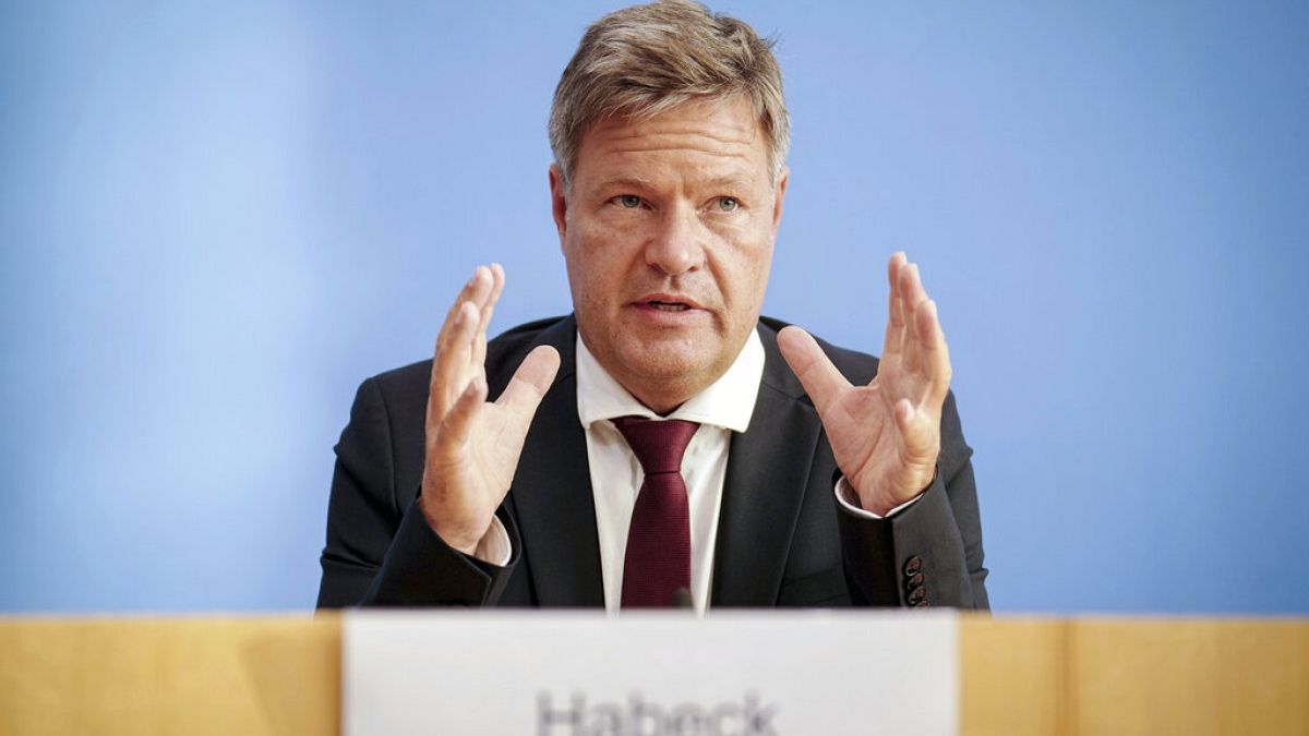 Almanya Ekonomi Bakanı Robert Habeck