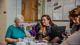 Joy Milne (left) discovered that she can distinguish Parkinson's in individuals from a distinct body odour before clinical symptoms occur.