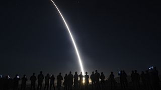 إطلاق صاروخ باليستي عابر للقارات Minuteman 3 غير مسلح- كاليفورنيا 07/09/2022