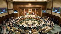 Mısır'ın başkenti Kahire'de düzenlenen 158. Arap Ligi Dışişleri Bakanları Konseyi toplantısı